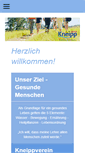 Mobile Screenshot of kneippverein-zw.de